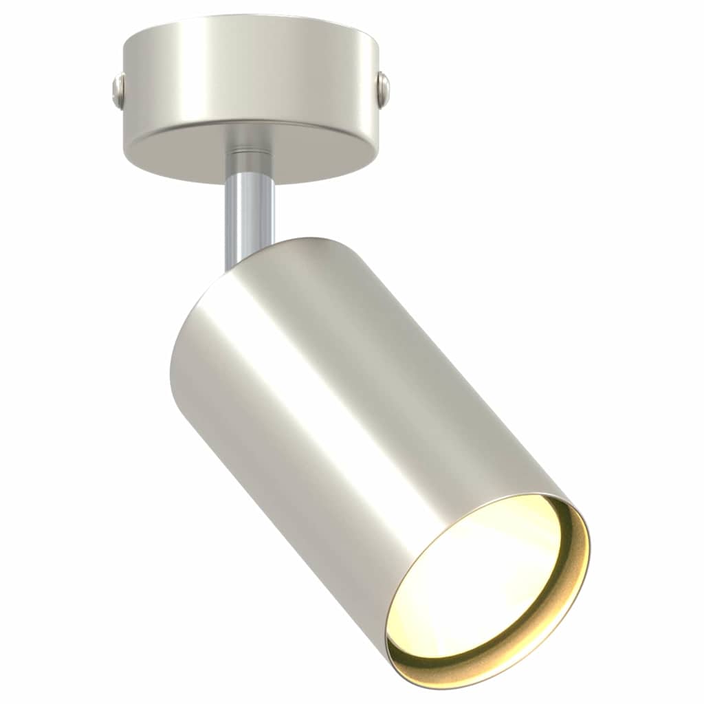 vidaXL Ceiling Spotlight with Spotlights Nickel 6 x 6 x 16 cm Metal