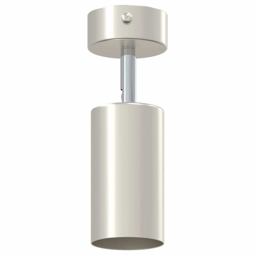 vidaXL Ceiling Spotlight with Spotlights Nickel 6 x 6 x 16 cm Metal