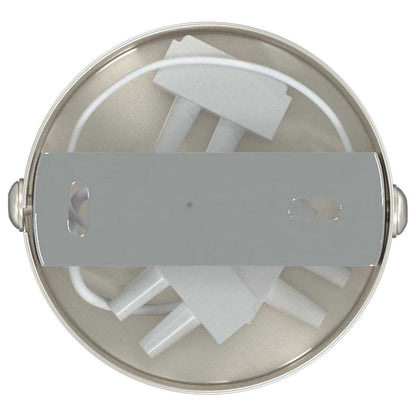 vidaXL Ceiling Spotlight with Spotlights Nickel 6 x 6 x 16 cm Metal