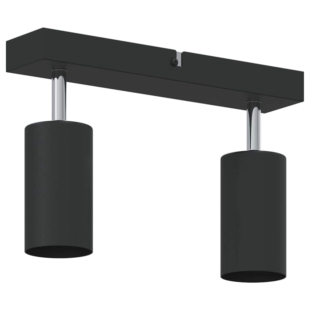 vidaXL Ceiling Spotlight Black 26 x 5.5 x 16.5 cm Steel