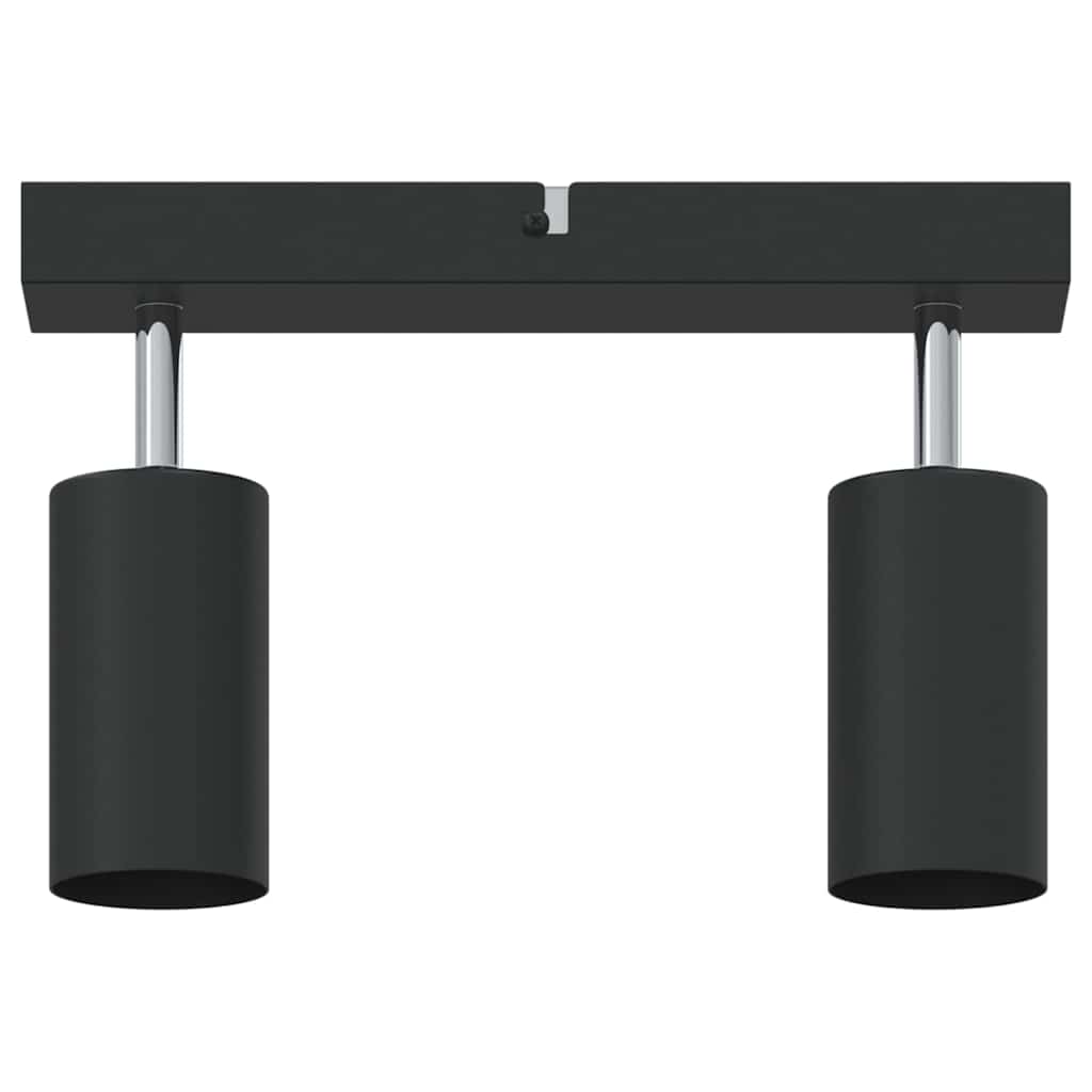 vidaXL Ceiling Spotlight Black 26 x 5.5 x 16.5 cm Steel