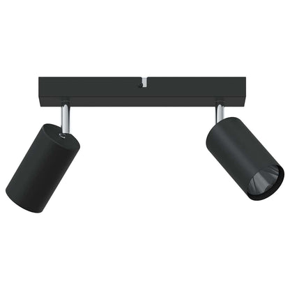 vidaXL Ceiling Spotlight Black 26 x 5.5 x 16.5 cm Steel