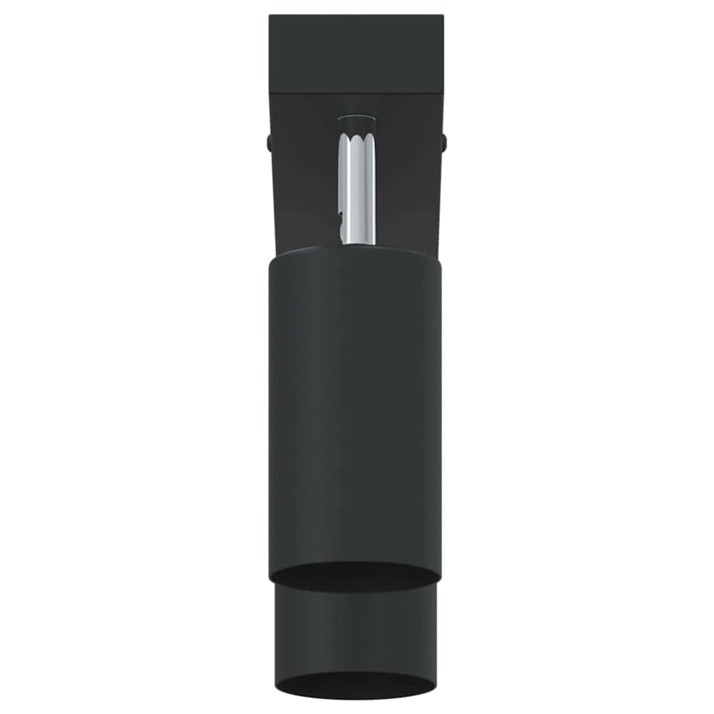 vidaXL Ceiling Spotlight Black 26 x 5.5 x 16.5 cm Steel