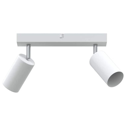 vidaXL Ceiling Spotlight with Spotlights White 26 x 6 x 16 cm Metal