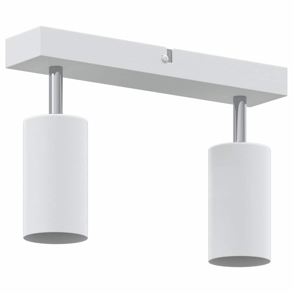 vidaXL Ceiling Spotlight with Spotlights White 26 x 6 x 16 cm Metal