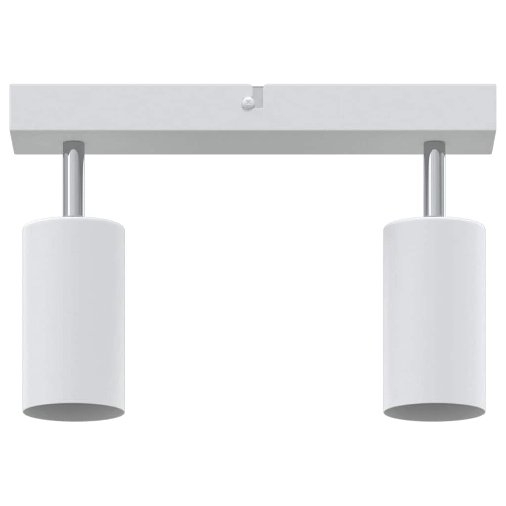 vidaXL Ceiling Spotlight with Spotlights White 26 x 6 x 16 cm Metal