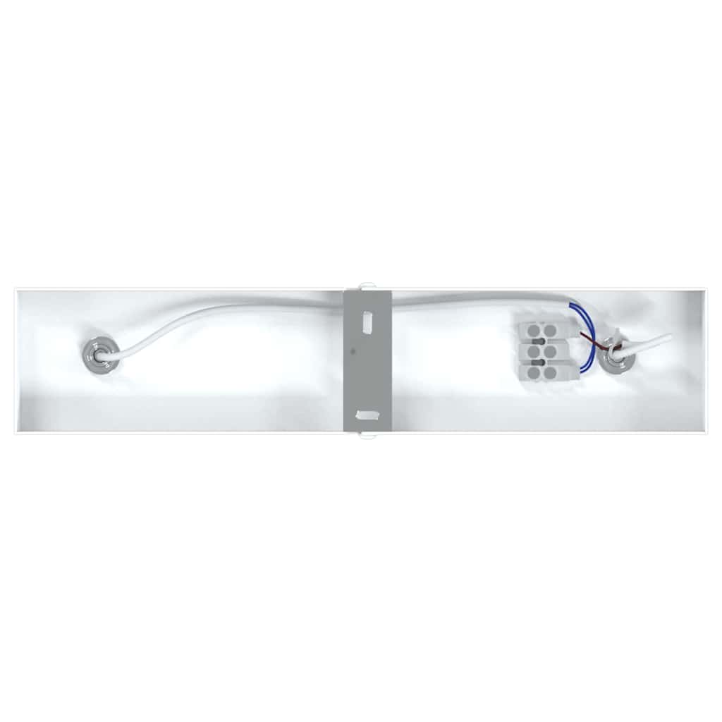 vidaXL Ceiling Spotlight with Spotlights White 26 x 6 x 16 cm Metal