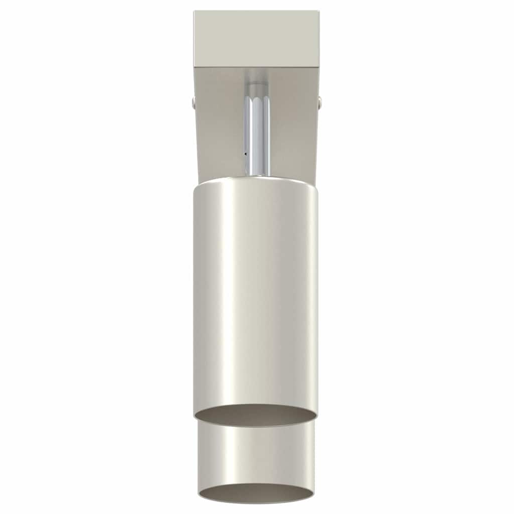 vidaXL Ceiling Spotlight Brushed nickel 26 x 5.5 x 16.5 cm Steel