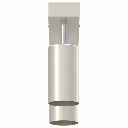 vidaXL Ceiling Spotlight Brushed nickel 26 x 5.5 x 16.5 cm Steel