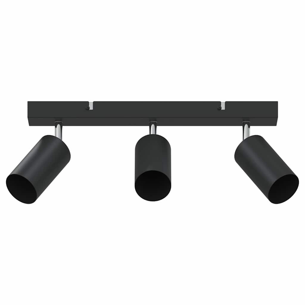 vidaXL Ceiling Spotlight Black 38 x 5.5 x 16.5 cm Steel