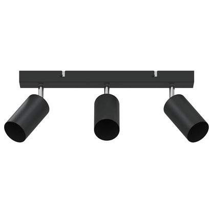 vidaXL Ceiling Spotlight Black 38 x 5.5 x 16.5 cm Steel