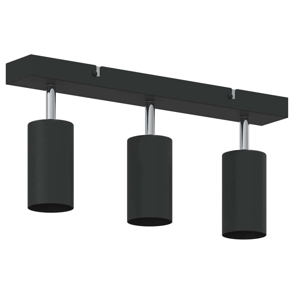 vidaXL Ceiling Spotlight Black 38 x 5.5 x 16.5 cm Steel