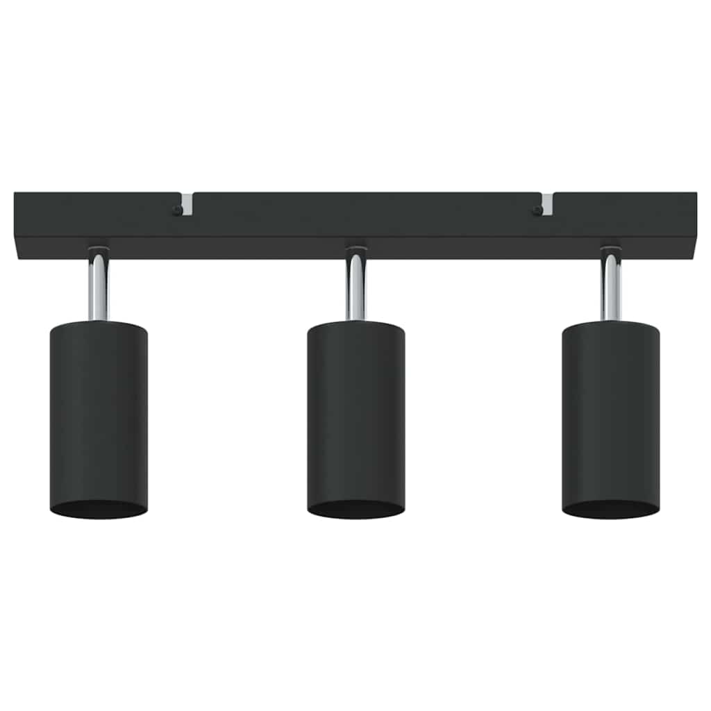 vidaXL Ceiling Spotlight Black 38 x 5.5 x 16.5 cm Steel
