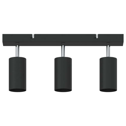 vidaXL Ceiling Spotlight Black 38 x 5.5 x 16.5 cm Steel
