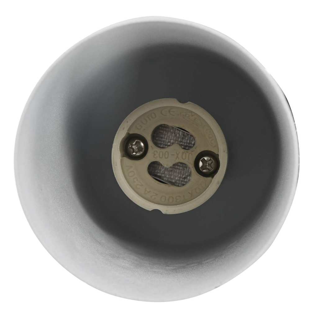 vidaXL Ceiling Spotlight with Spotlights White 38 x 6 x 16 cm Metal
