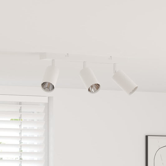 vidaXL Ceiling Spotlight White 38 x 5.5 x 16.5 cm Steel