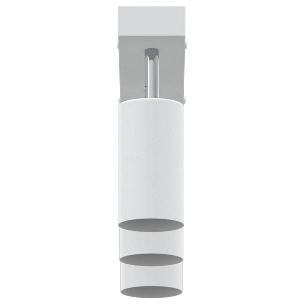 vidaXL Ceiling Spotlight with Spotlights White 38 x 6 x 16 cm Metal