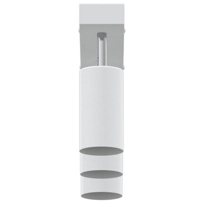 vidaXL Ceiling Spotlight with Spotlights White 38 x 6 x 16 cm Metal