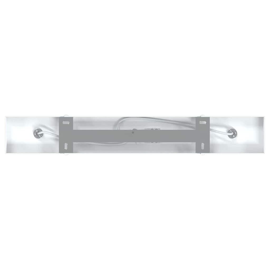 vidaXL Ceiling Spotlight with Spotlights White 38 x 6 x 16 cm Metal