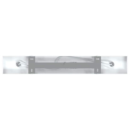 vidaXL Ceiling Spotlight with Spotlights White 38 x 6 x 16 cm Metal