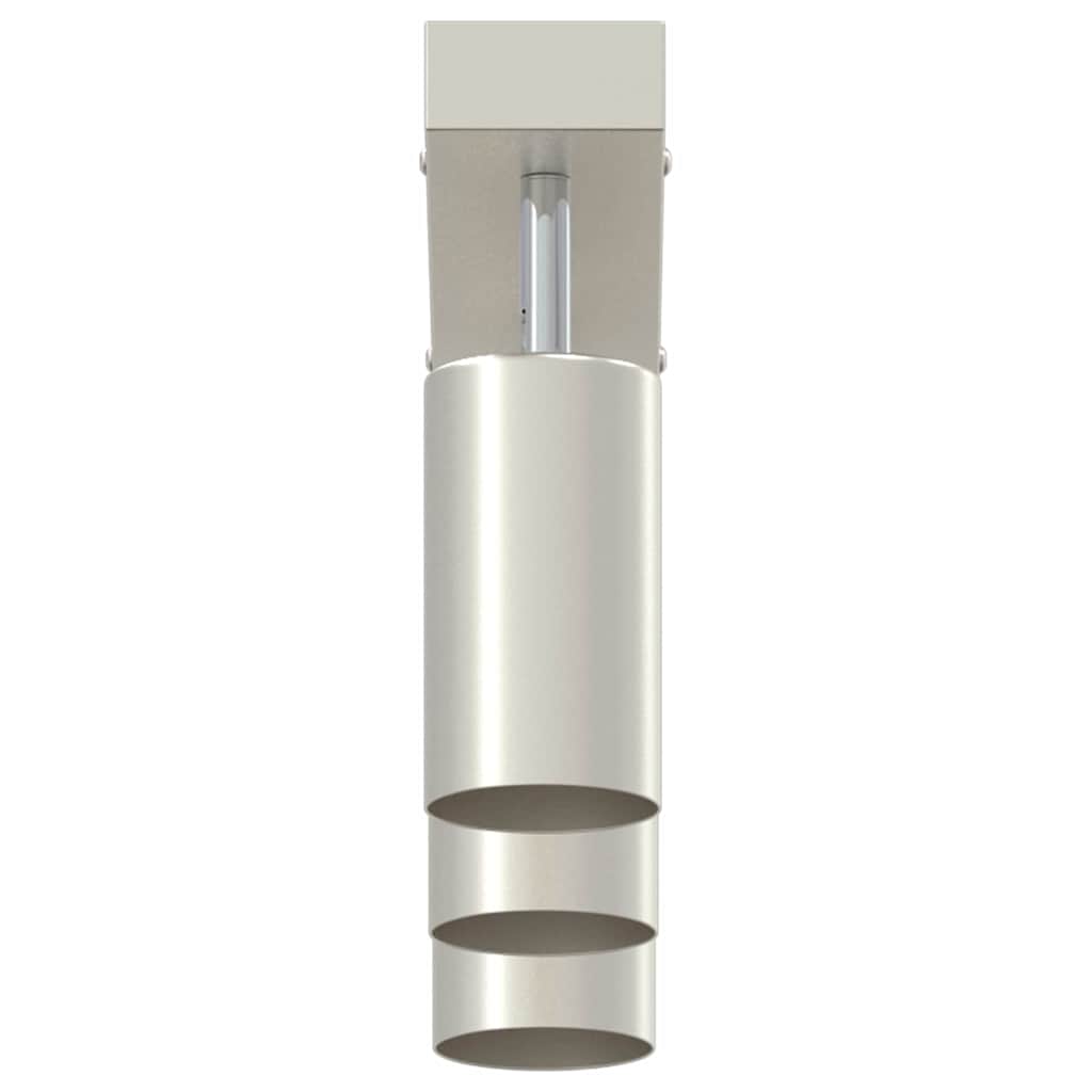 vidaXL Ceiling Spotlight Brushed Nickel 38 x 5.5 x 16.5 cm Steel