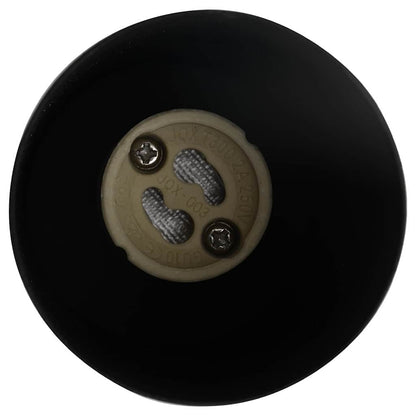vidaXL Ceiling Spotlight with Spotlights Black 26 x 26 x 16 cm Metal
