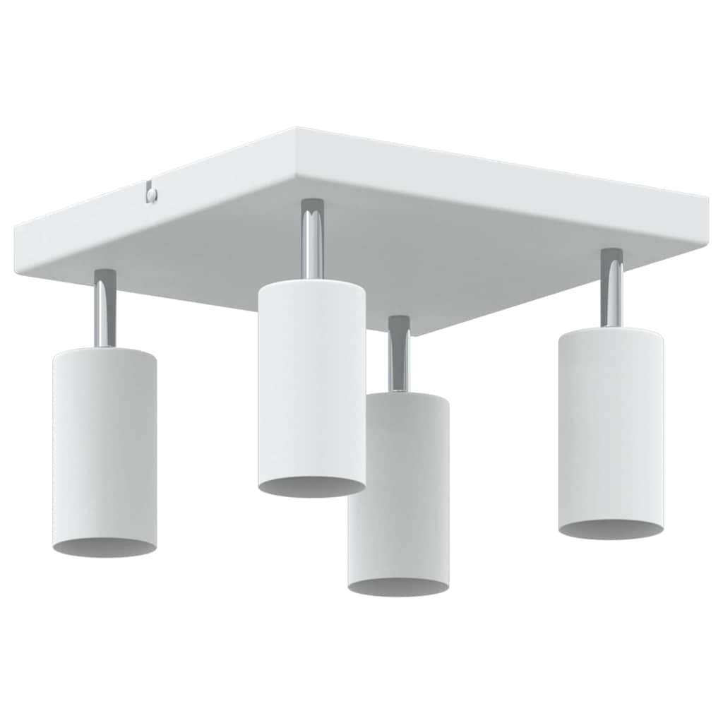 vidaXL Ceiling Spotlight White 26 x 26 x 16.5 cm Steel