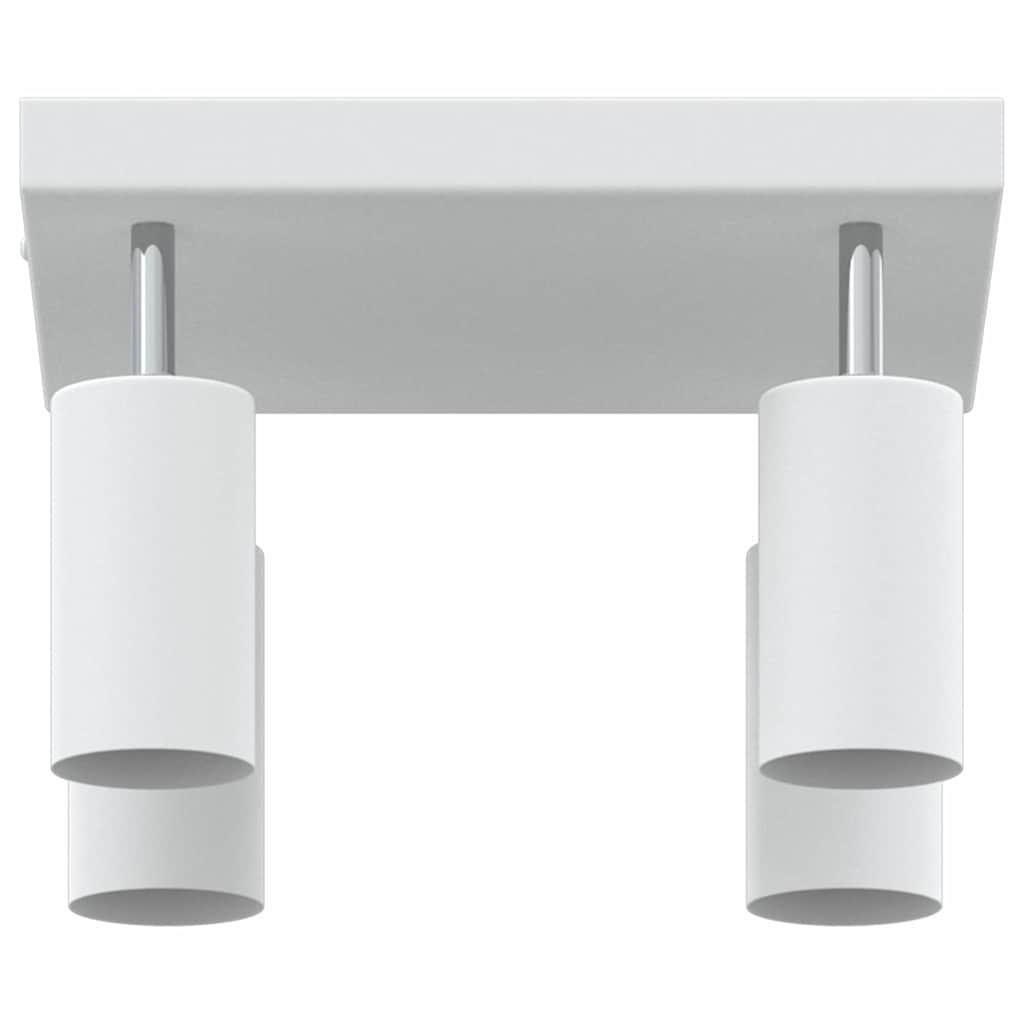 vidaXL Ceiling Spotlight White 26 x 26 x 16.5 cm Steel