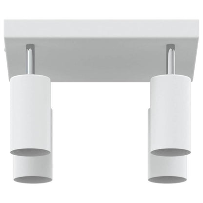 vidaXL Ceiling Spotlight White 26 x 26 x 16.5 cm Steel
