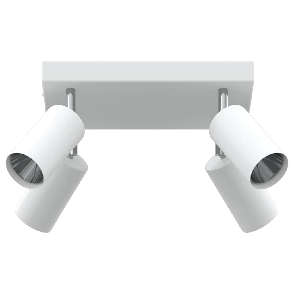 vidaXL Ceiling Spotlight White 26 x 26 x 16.5 cm Steel