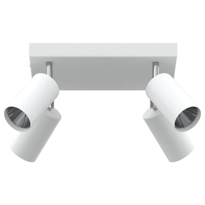 vidaXL Ceiling Spotlight White 26 x 26 x 16.5 cm Steel