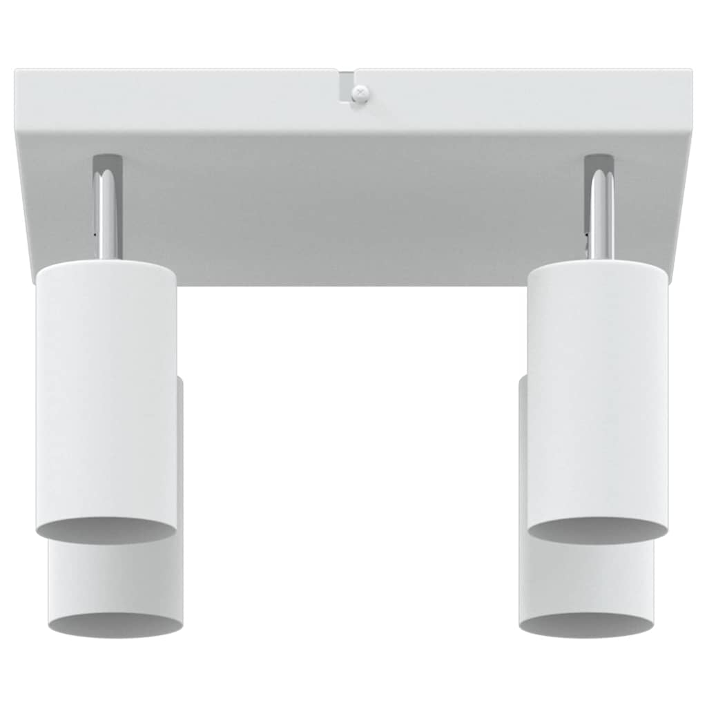 vidaXL Ceiling Spotlight White 26 x 26 x 16.5 cm Steel