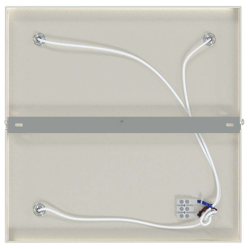 vidaXL Ceiling Spotlight with Spotlights Nickel 26 x 26 x 16 cm Metal
