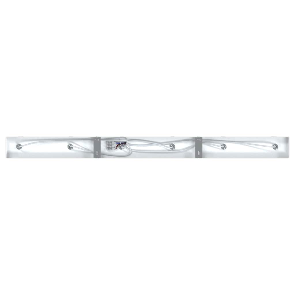 vidaXL Ceiling Spotlight with Spotlights White 73 x 6 x 16 cm Metal