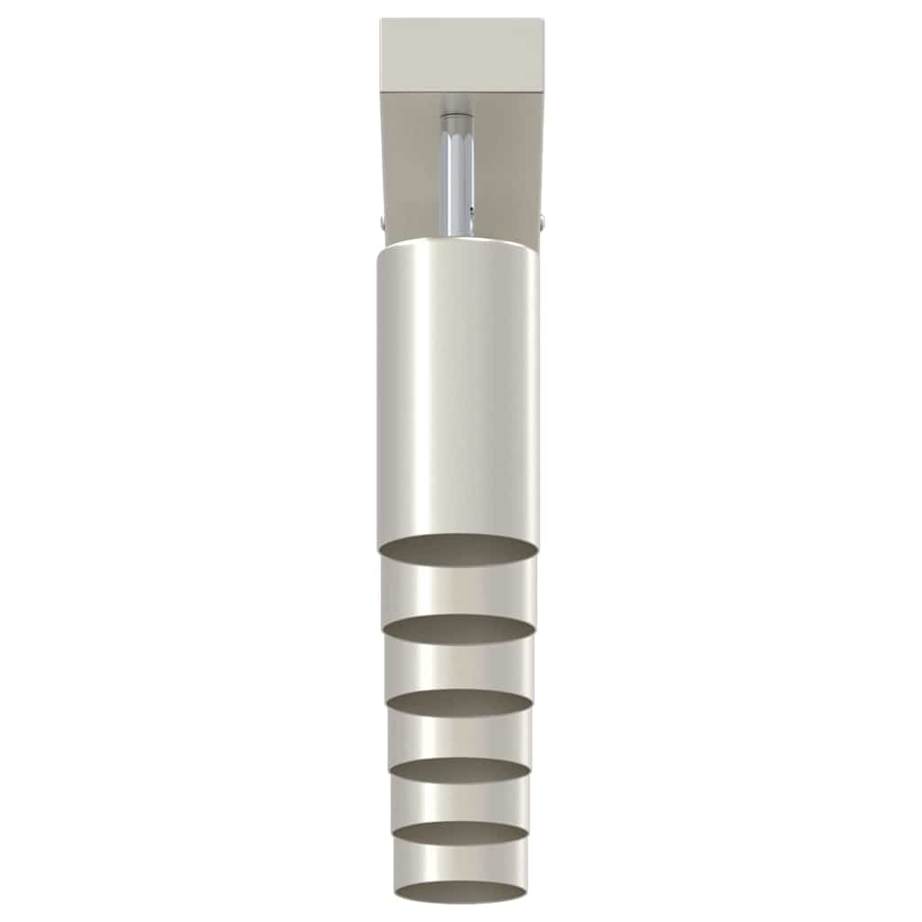 vidaXL Ceiling Spotlight with Spotlights Nickel 73 x 6 x 16 cm Metal