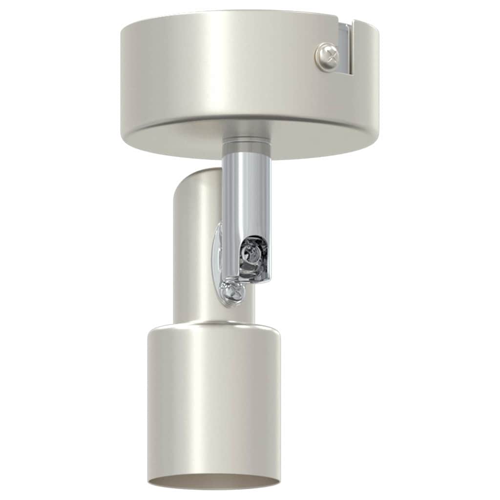 vidaXL Ceiling Spotlight Brushed Nickel 8 x 8 x 10.5 cm Steel