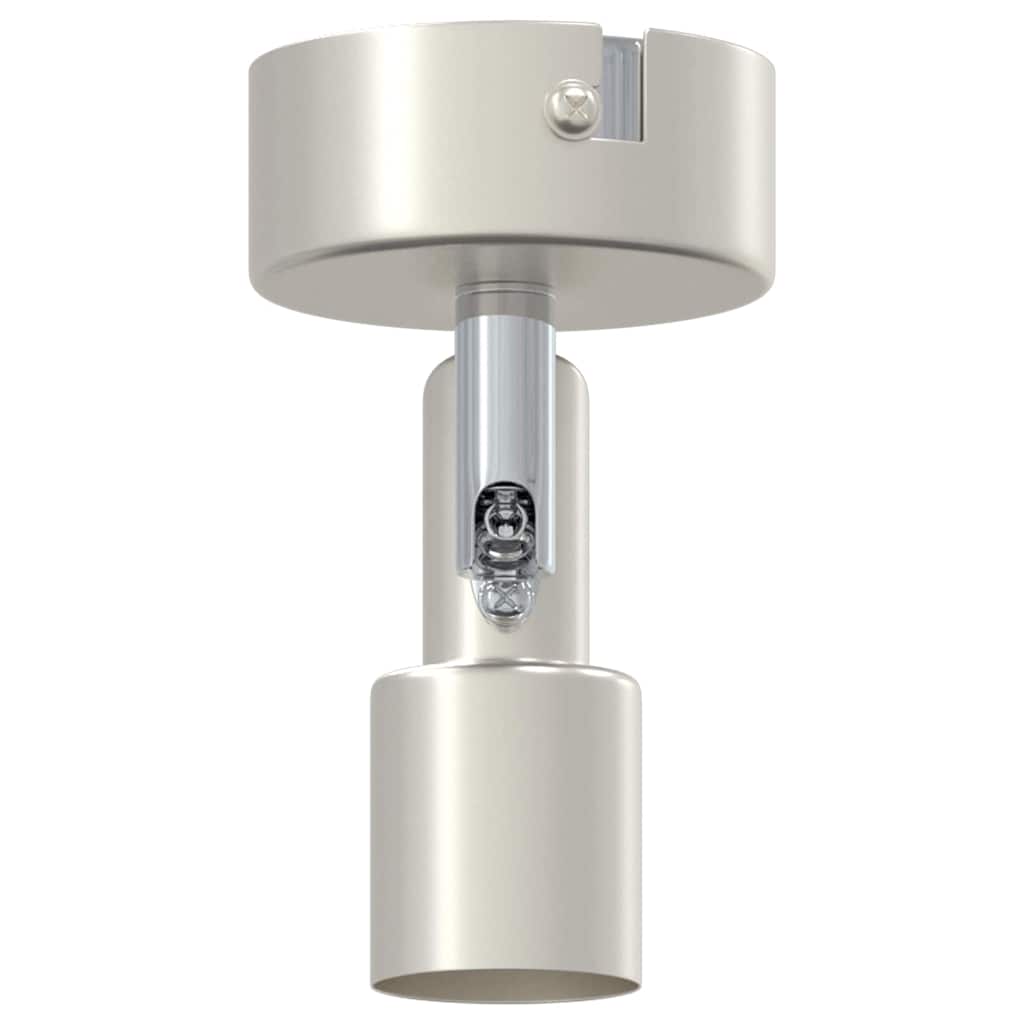 vidaXL Ceiling Spotlight Brushed Nickel 8 x 8 x 10.5 cm Steel
