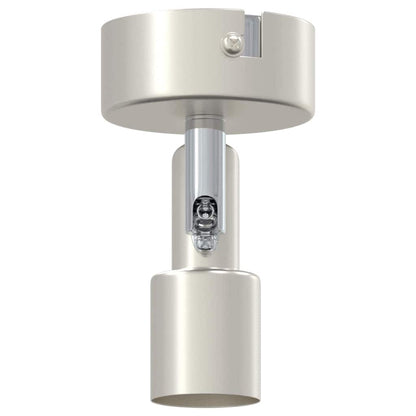 vidaXL Ceiling Spotlight Brushed Nickel 8 x 8 x 10.5 cm Steel