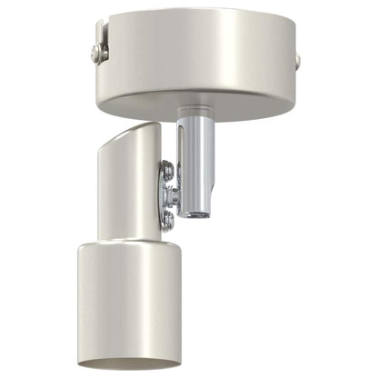 vidaXL Ceiling Spotlight Brushed Nickel 8 x 8 x 10.5 cm Steel