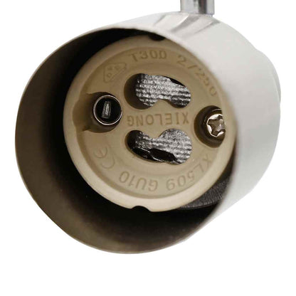 vidaXL Ceiling Spotlight with Spotlights Nickel 25.5 x 8 x 11 cm Steel
