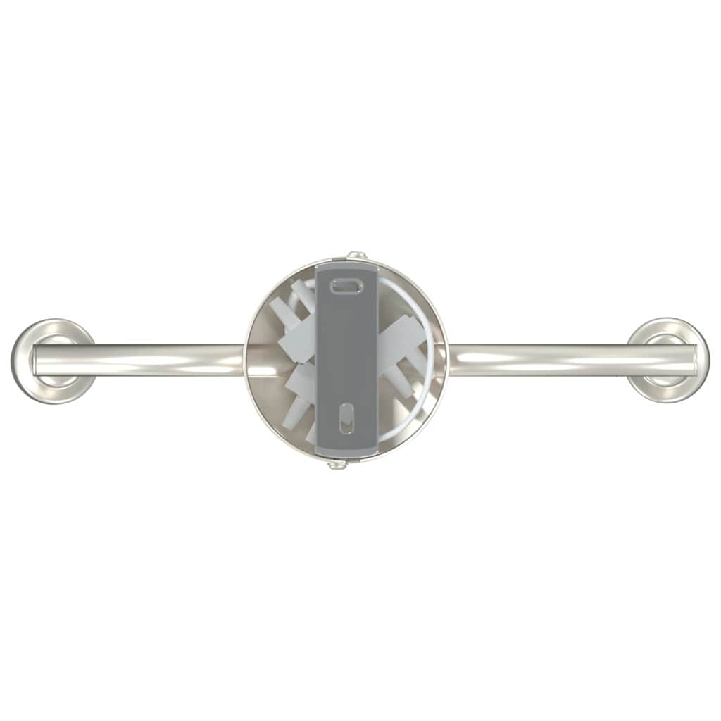 vidaXL Ceiling Spotlight with Spotlights Nickel 25.5 x 8 x 11 cm Steel