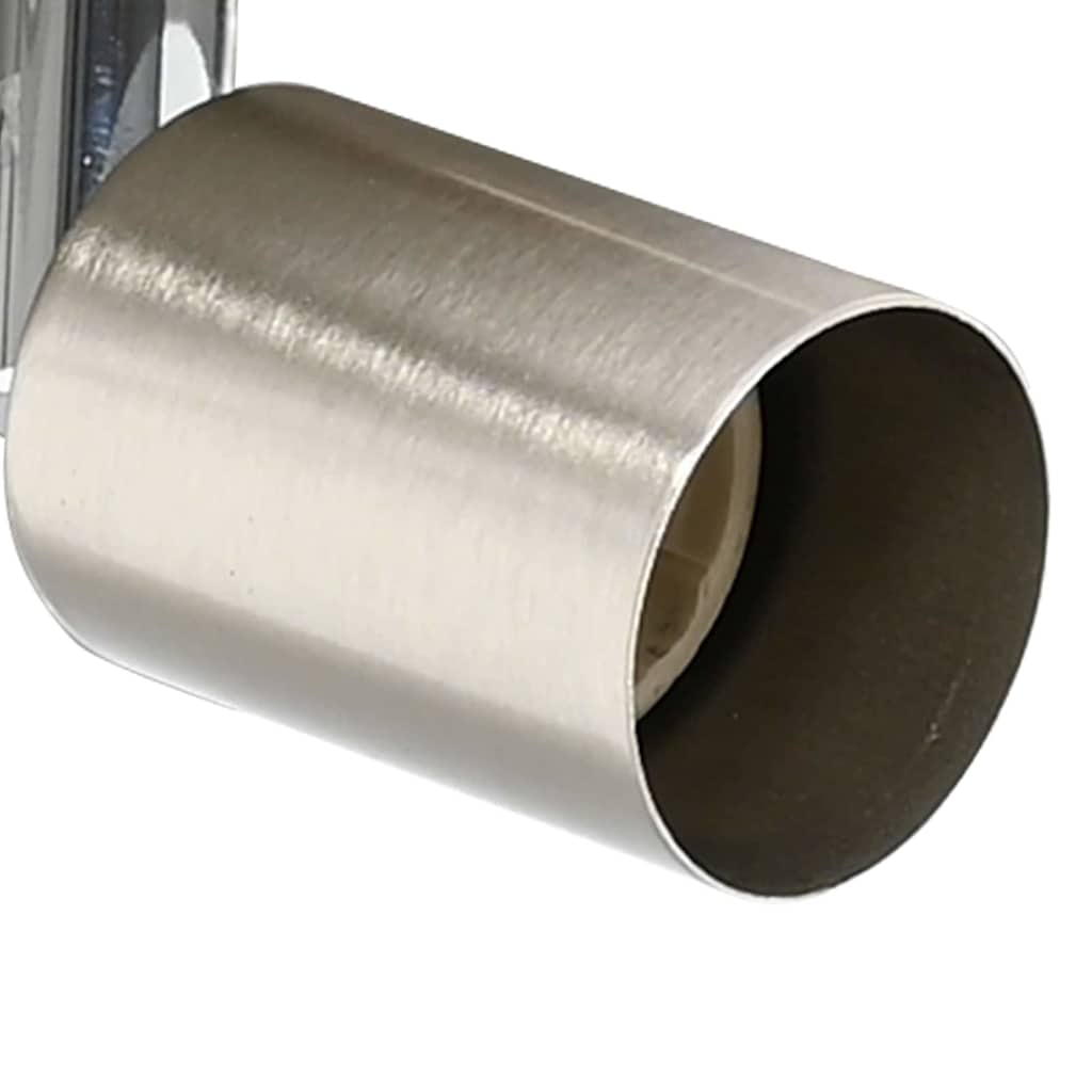 vidaXL Ceiling Spotlight Brushed Nickel 12 x 8 cm Steel