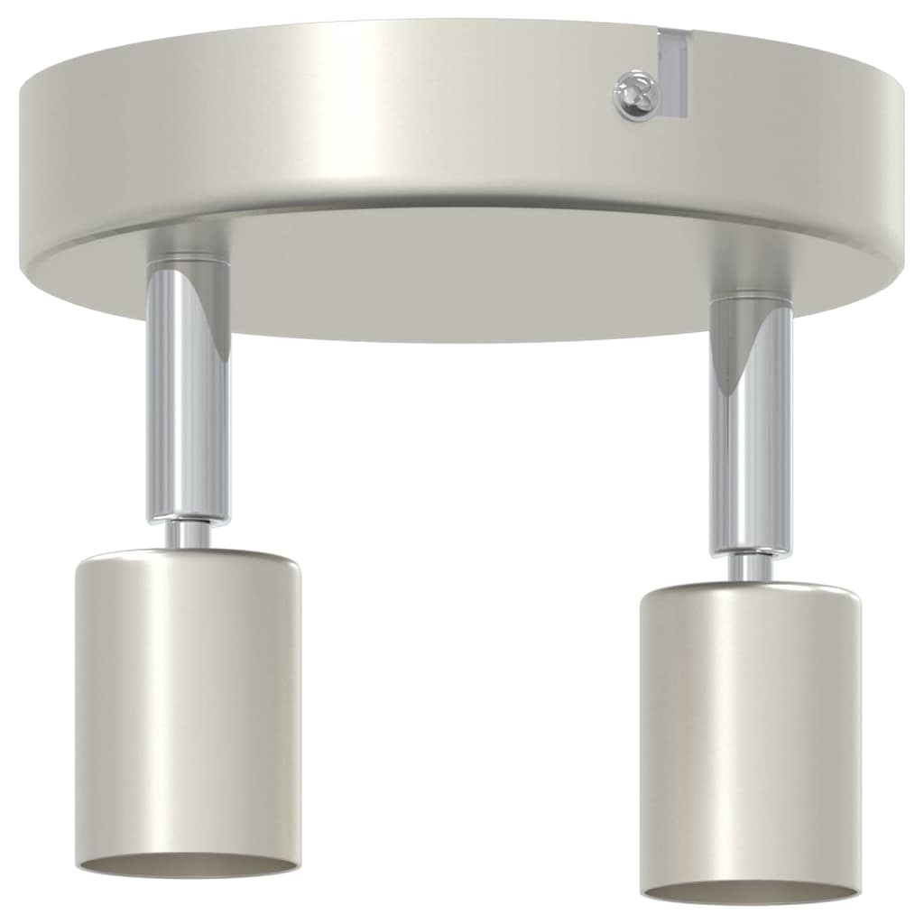 vidaXL Ceiling Spotlight Brushed Nickel 12 x 8 cm Steel