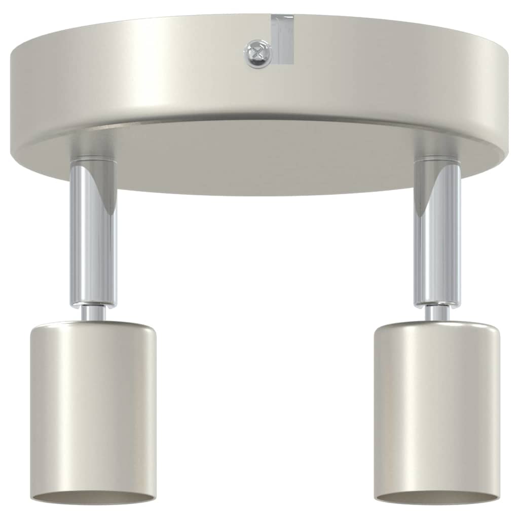 vidaXL Ceiling Spotlight Brushed Nickel 12 x 8 cm Steel