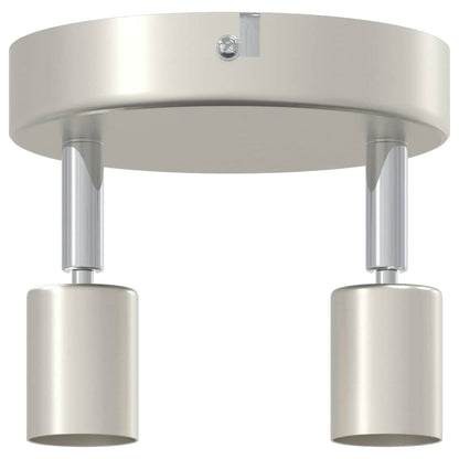 vidaXL Ceiling Spotlight Brushed Nickel 12 x 8 cm Steel