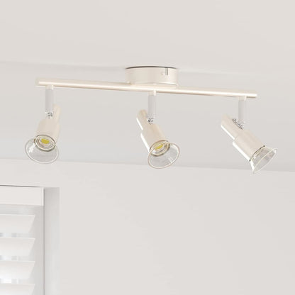 vidaXL Ceiling Spotlight Nickel 39 x 10.5 x 10.5 cm Steel