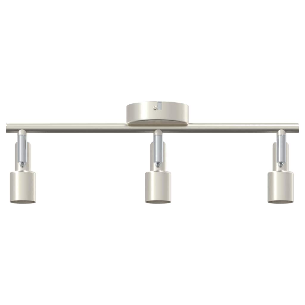 vidaXL Ceiling Spotlight Nickel 39 x 10.5 x 10.5 cm Steel