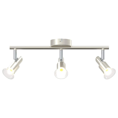 vidaXL Ceiling Spotlight Nickel 39 x 10.5 x 10.5 cm Steel