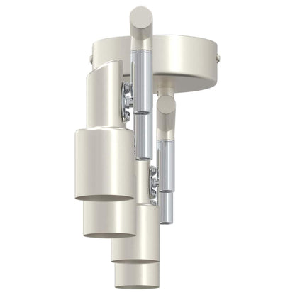 vidaXL Ceiling Spotlight with Spotlights Nickel 70 x 9 x 12.5 cm Steel