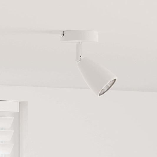 vidaXL Ceiling Spotlight White 8 x 8 x 14.5 cm Steel